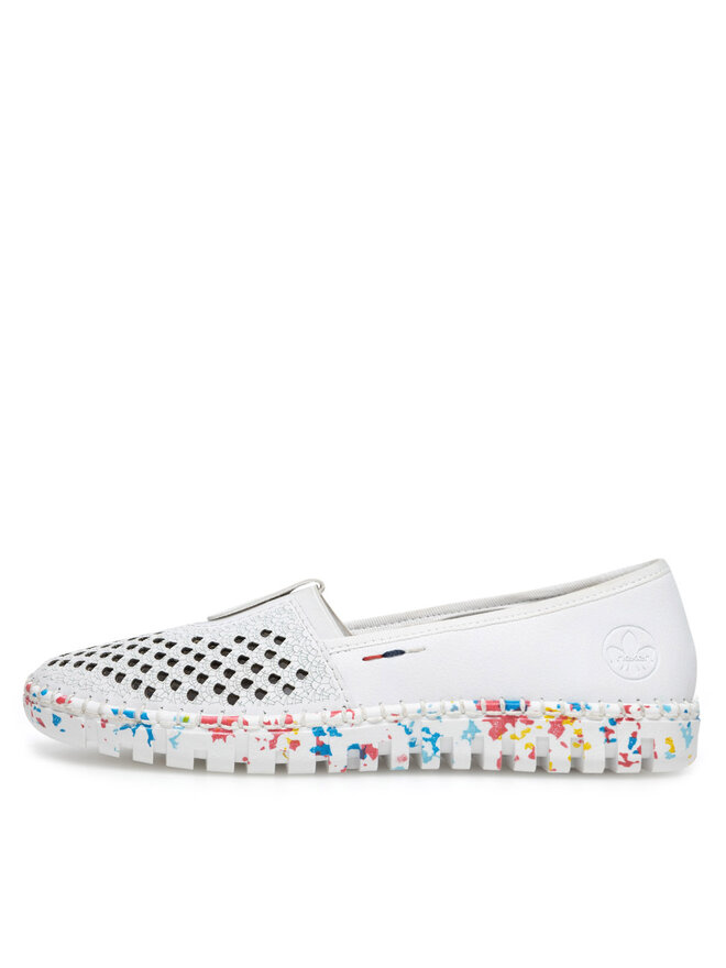Rieker Halbschuhe Rieker M2361-80 Weiß