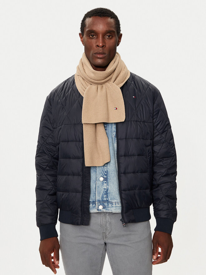 Tommy Hilfiger Šallīte Tommy Hilfiger Flag AM0AM12847 Bēšs