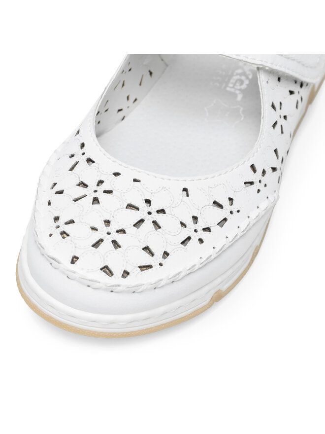 Rieker Halbschuhe Rieker 49977-80 Weiß