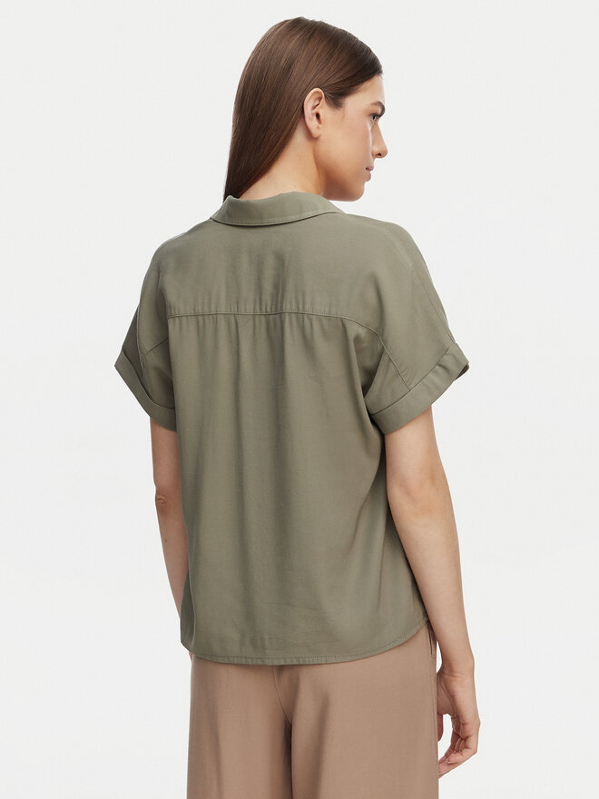 ONLY ONLY Hemd Aris 15364279 Grün Loose Fit