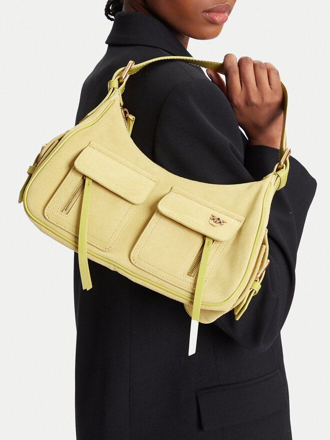 PINKO Táska PINKO Cargo Bag Classic PE 25 PLTT 102794 A29N Zöld