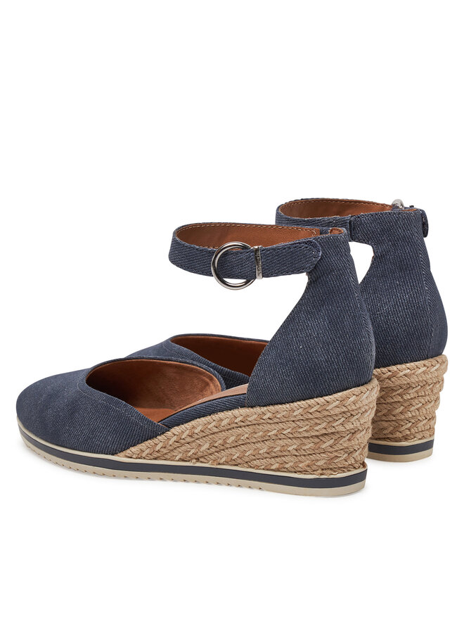 Tamaris Espadryle Tamaris 1-22319-44 Granatowy