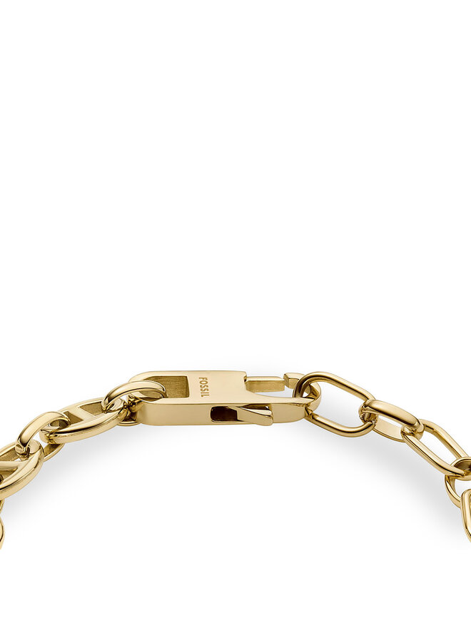 Fossil Bracciale Fossil Heritage Legacy Charm JF04801710 Oro