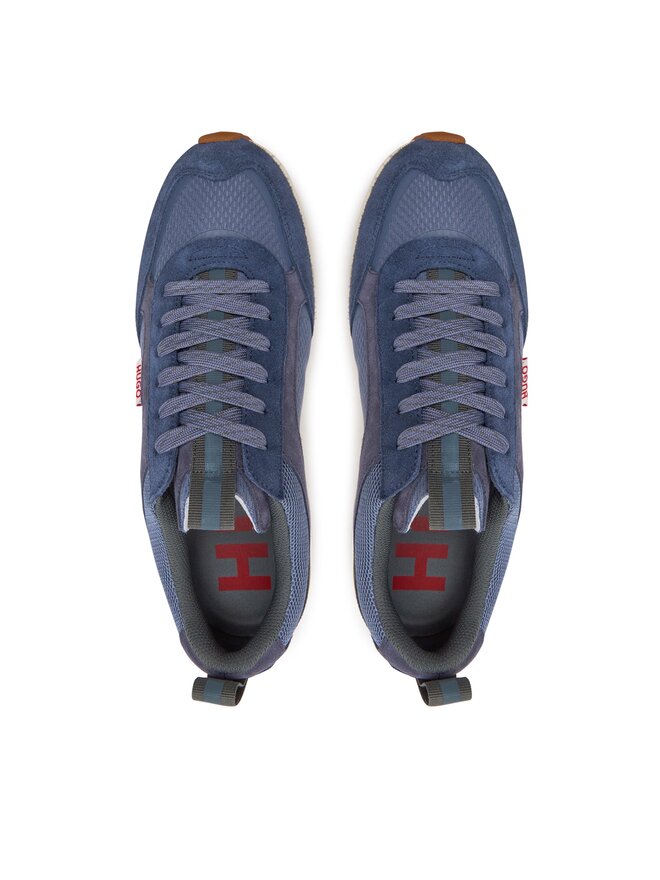 HUGO Sneakersy Hugo Cilan Tenn Mesd 50517016 Tmavomodrá