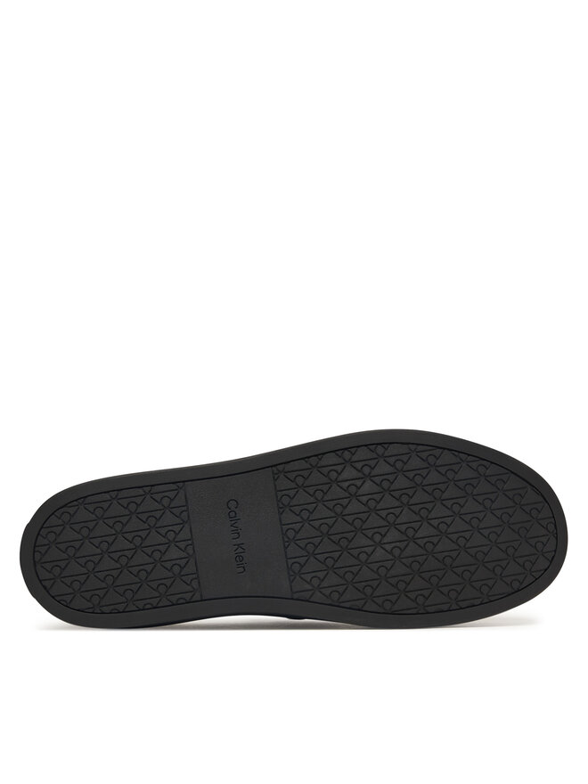 Calvin Klein Slipper Calvin Klein Hybrid Clean Cup Loafer Band Lth HM0HM02250 Schwarz