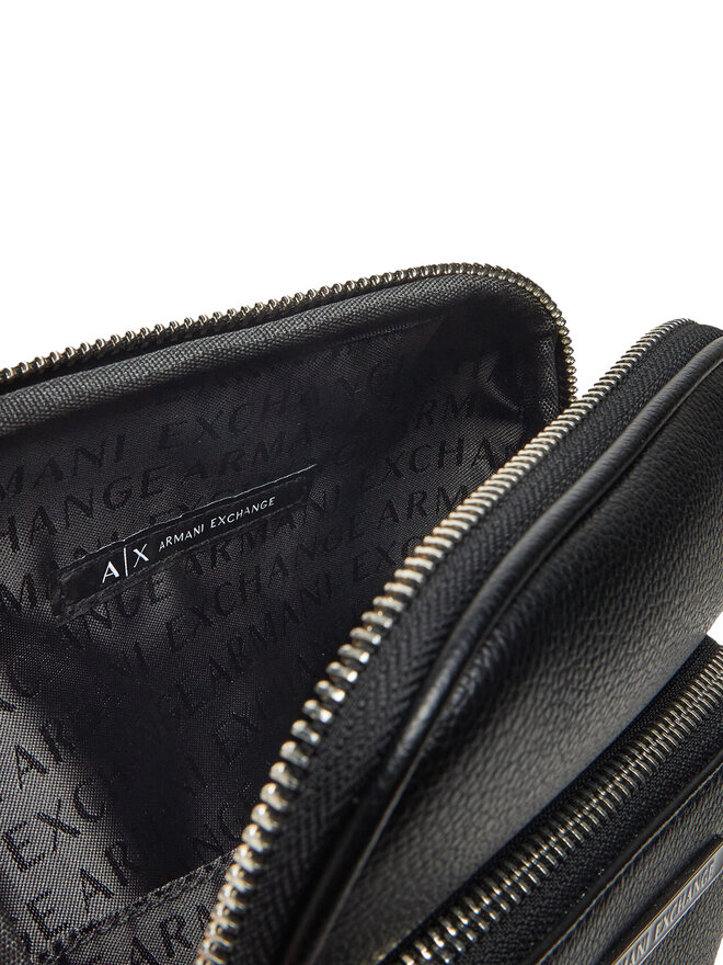 Armani Exchange Плоска сумка Armani Exchange XM000843 AF12134 UC001 Чорний