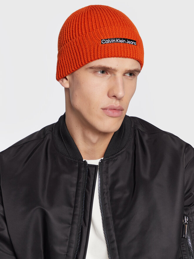 Calvin Klein Jeans Gorro Calvin Klein Jeans Institutional K50K509895 Naranja