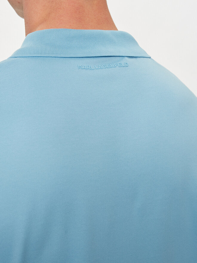 KARL LAGERFELD KARL LAGERFELD Poloshirt 745028 542232 Blau Regular Fit