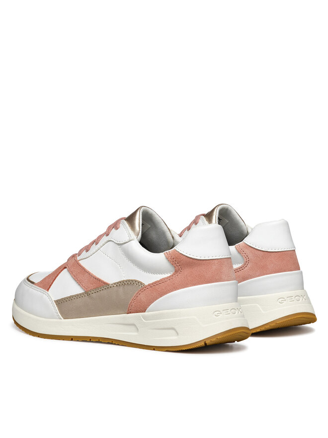 Geox Sneakersy Geox Prometya D46NQA 05422 C1Z7Q Biały