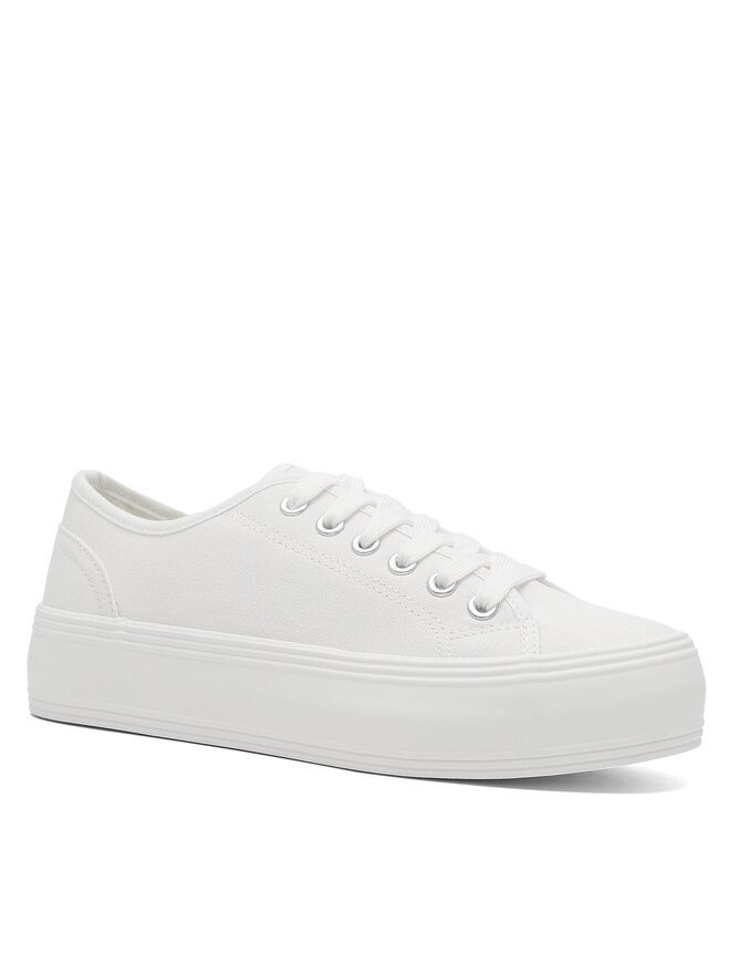 Jenny Fairy Sneakers aus Stoff Jenny Fairy WSS20465-01 Weiß