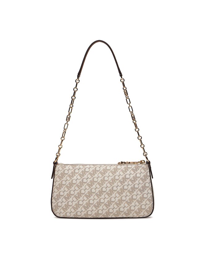 MICHAEL Michael Kors Geantă MICHAEL Michael Kors Chain Pouchette 32H3G8EW6B Écru