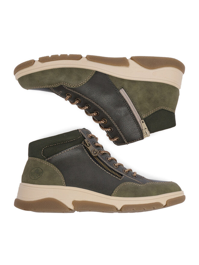 Rieker Schnürschuhe Rieker CEO-L5601-52 Dunkelgrün