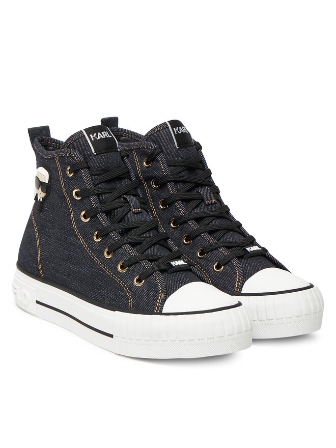 KARL LAGERFELD Sneakers aus Stoff KARL LAGERFELD KL60444D Dunkelblau