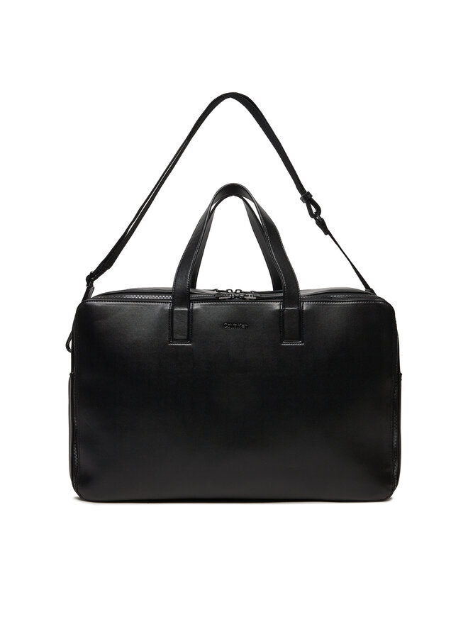 Calvin Klein Wochenendtasche Calvin Klein Line Qulit Pu Weekender K50K511880 Schwarz