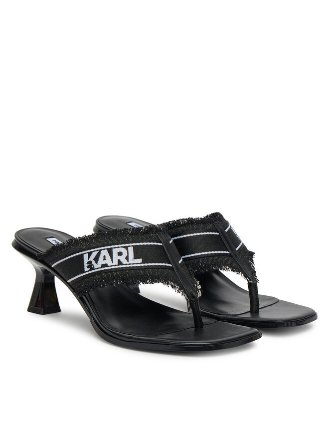 KARL LAGERFELD Σαγιονάρες KARL LAGERFELD Panache II KL30104 Μαύρο
