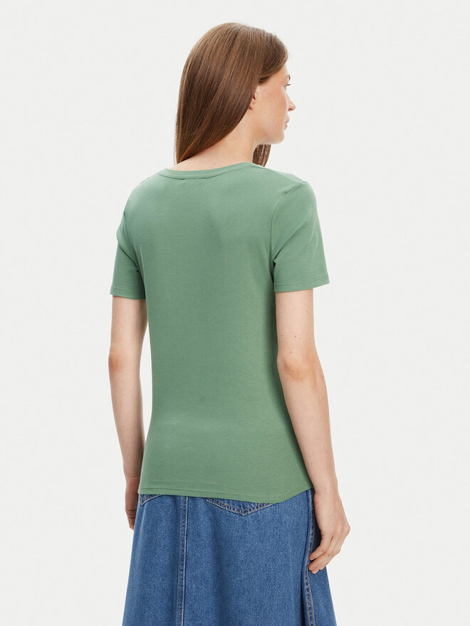 United Colors Of Benetton United Colors Of Benetton Marškinėliai 3GA2E4230 Žalia Regular Fit