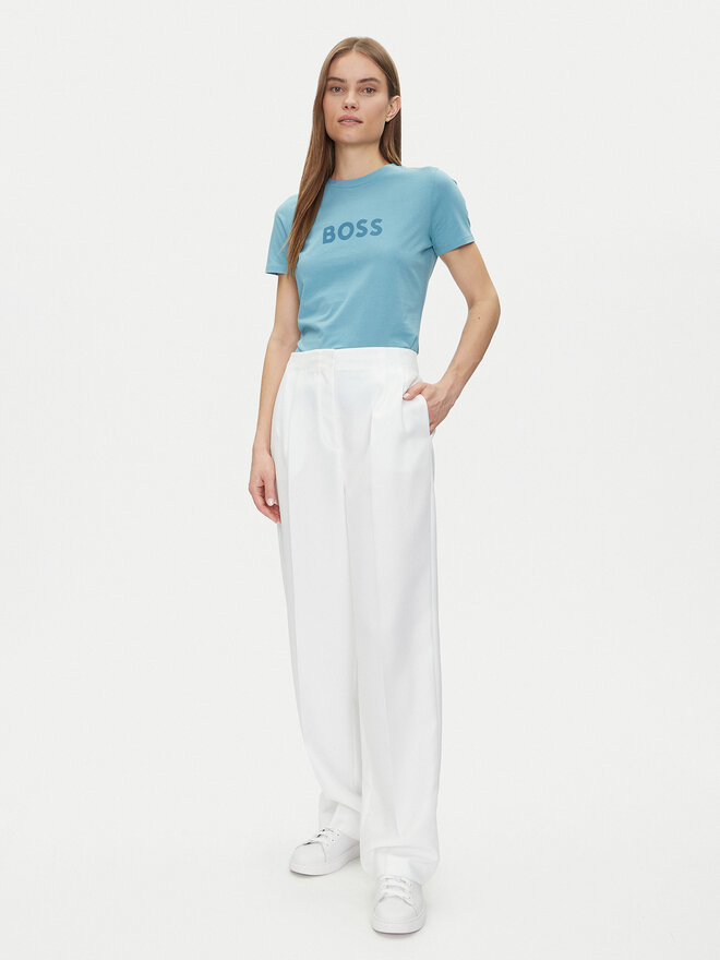 BOSS BOSS T-Shirt 50501139 Himmelblau Regular Fit