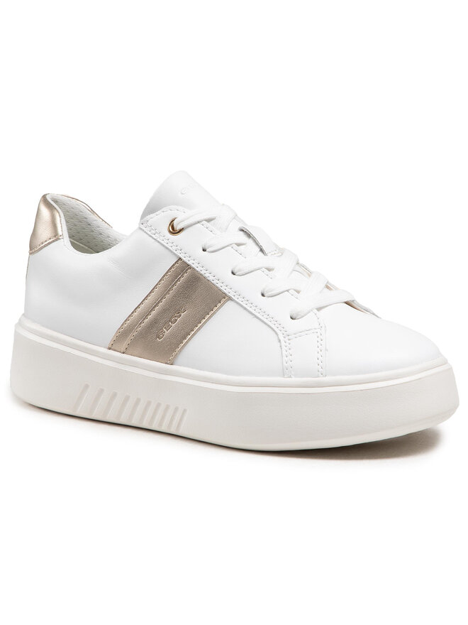 Sneakers Geox D Nhenbus B D158DB 085NF C1R2L Blanc chaussures