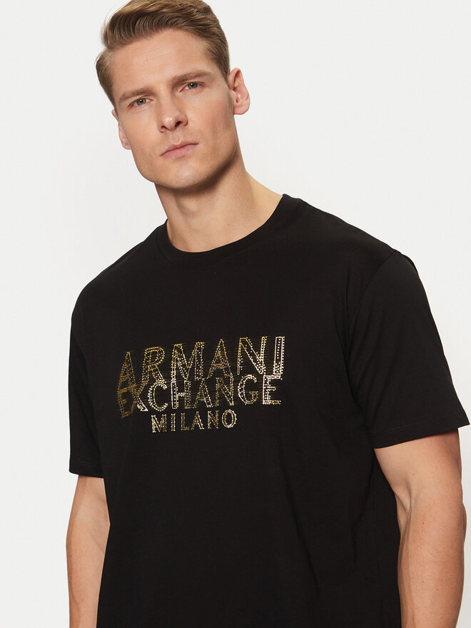 Armani Exchange Armani Exchange T-Shirt XM000326 AF10364 UC001 Schwarz Regular Fit