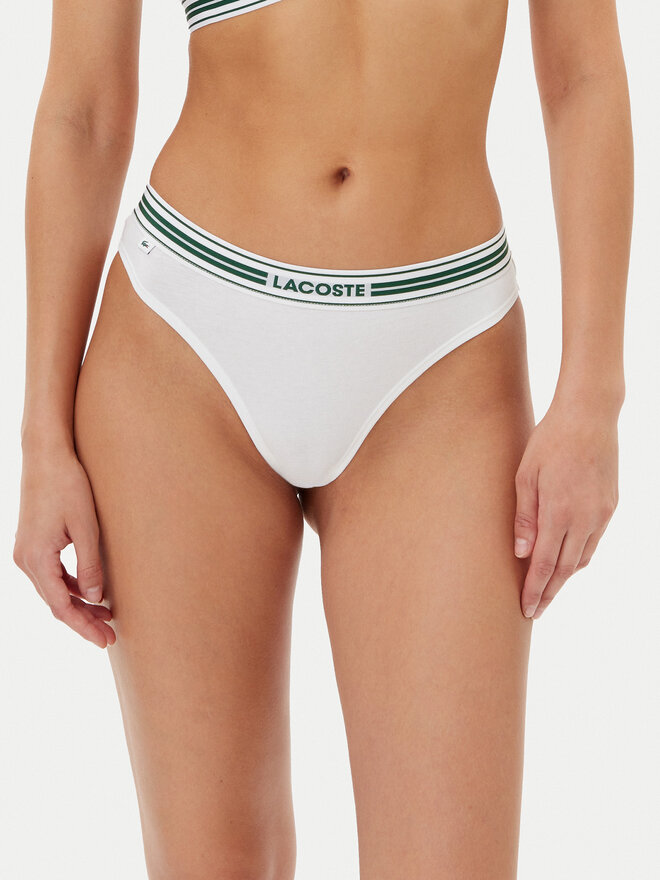 Lacoste Lacoste Стрінги 8F5147 Білий