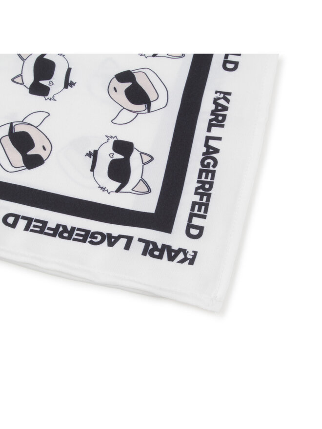 KARL LAGERFELD Chusta KARL LAGERFELD Z30548 Biały