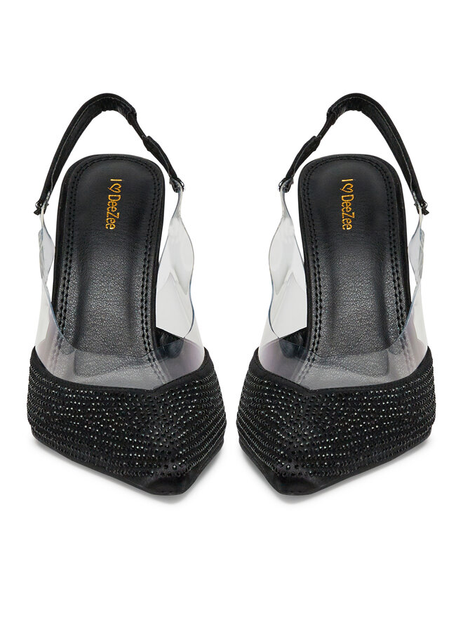 DeeZee Sandale DeeZee Monica Black RU Negru
