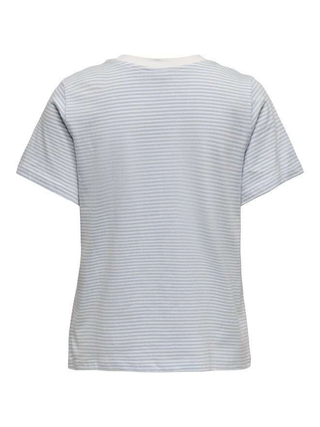 JDY JDY Camiseta Pisa 15298612 Celeste Regular Fit