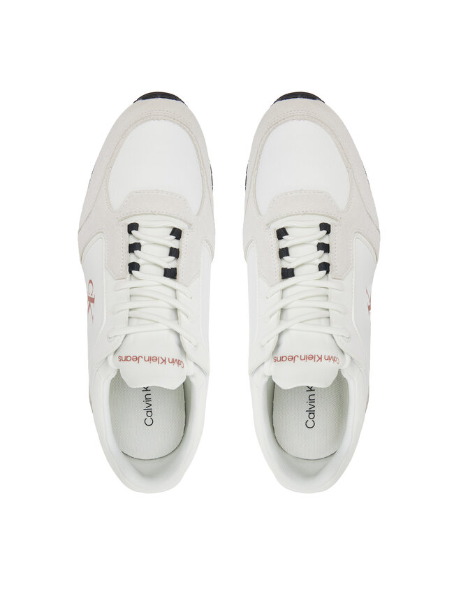 Calvin Klein Jeans Sneakers Calvin Klein Jeans Retro Sock Runner Mg YM0YM01152 Alb