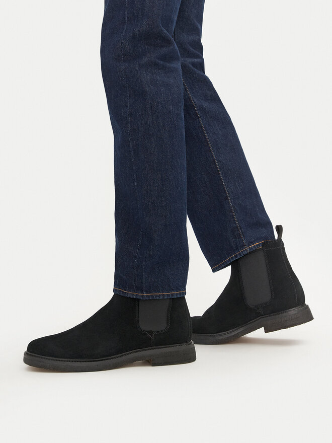 Clarks Ghete Jodhpur Clarks Clarkdale Easy 261735337 Negru
