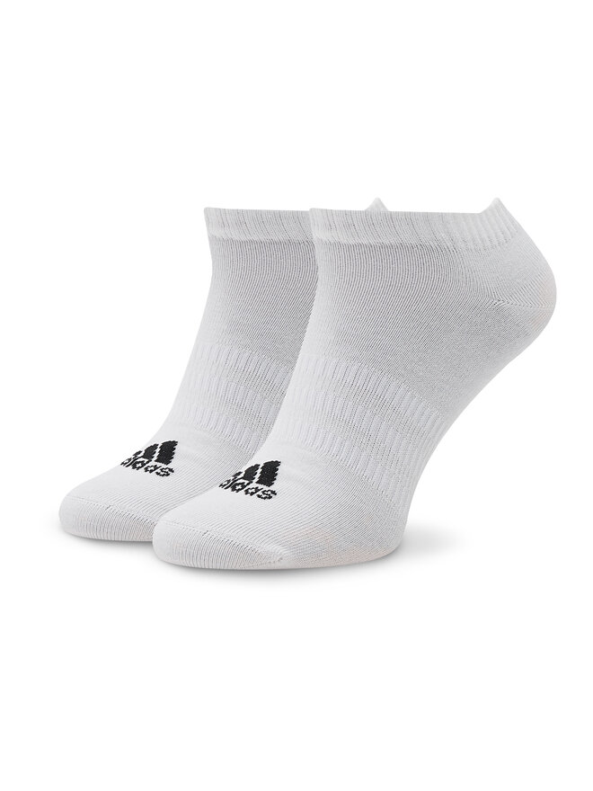 adidas Calcetines tobilleros unisex adidas Thin and Light Sportswear Low-Cut Socks 3 Pairs HT3469 Blanco