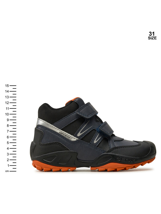 Trzewiki Geox Jr New Savage B Abx J261WA 0MEFU C0659 S Granatowy