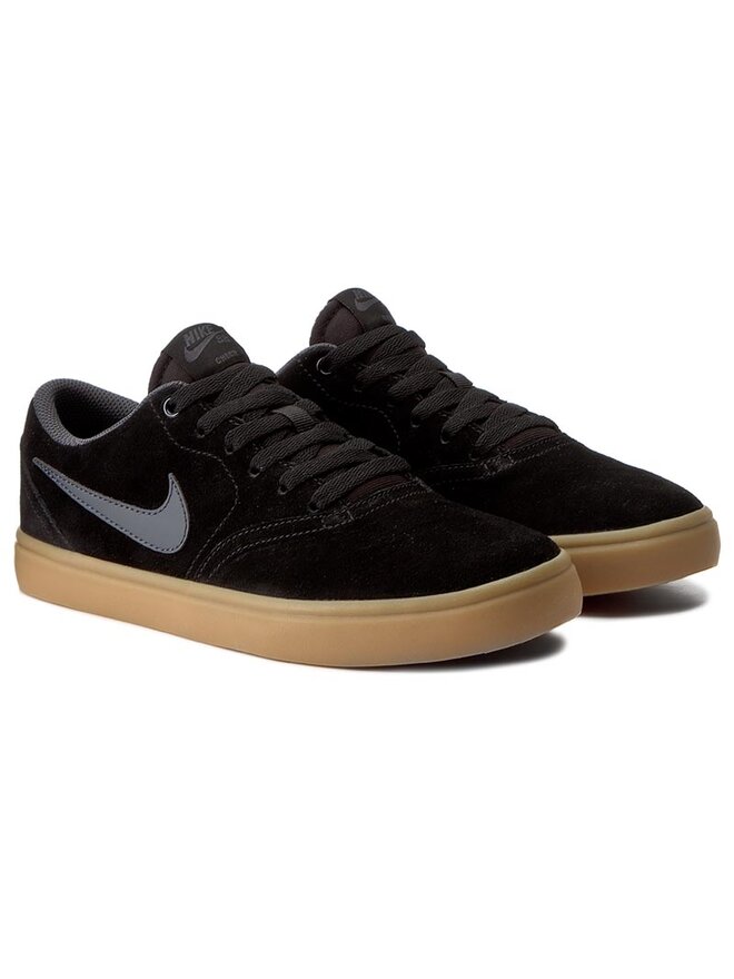 Снікерcи Nike Sb Check Solar 843895 003 Чорний | evzuttya.com.ua