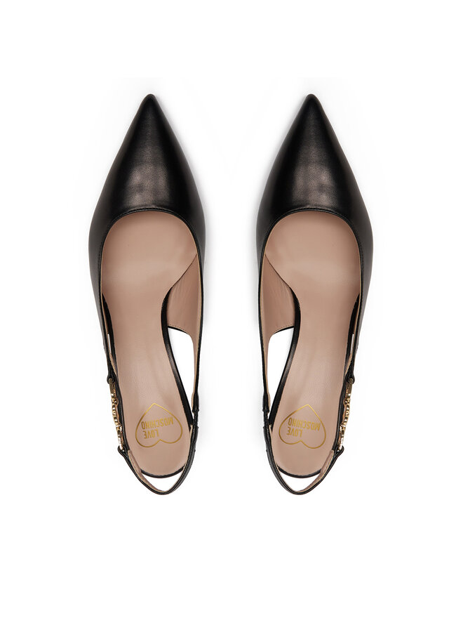 LOVE MOSCHINO Sandały LOVE MOSCHINO JA10487G1MIA0000 Czarny