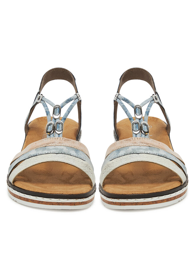 Rieker Sandalen Rieker V36G4-40 Blau