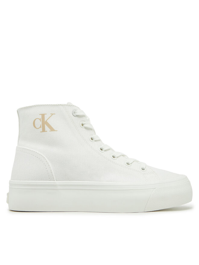 Calvin Klein Jeans Trampki Calvin Klein Jeans YW0YW01764 Biały