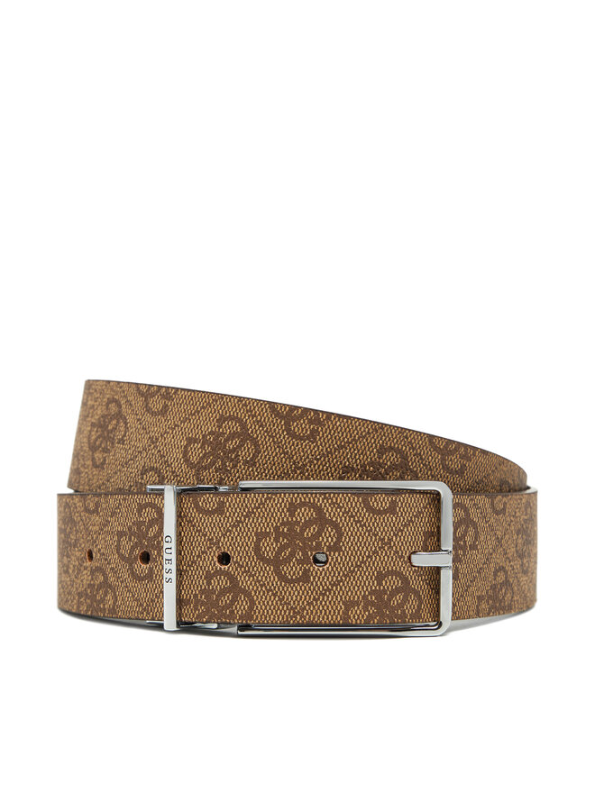 Guess Pasek Męski Guess BMAGLO P5235 Brązowy
