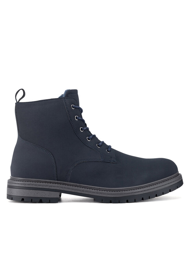 Lanetti Botines planos Lanetti MYL8513-3 Azul marino