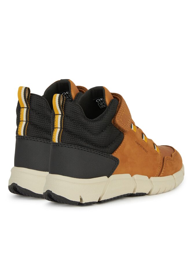 Geox Šnurovacia obuv Geox J Flexyper Boy B Abx J949XA 032FU C6F2G D Hnedá