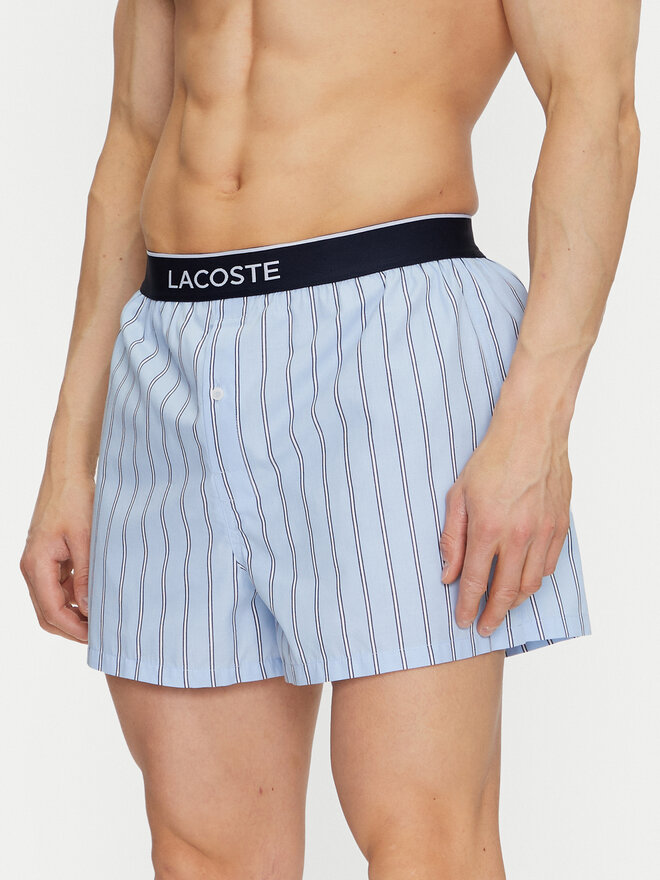 Lacoste Lacoste 3 darab boxer 7H1283 Sötétkék
