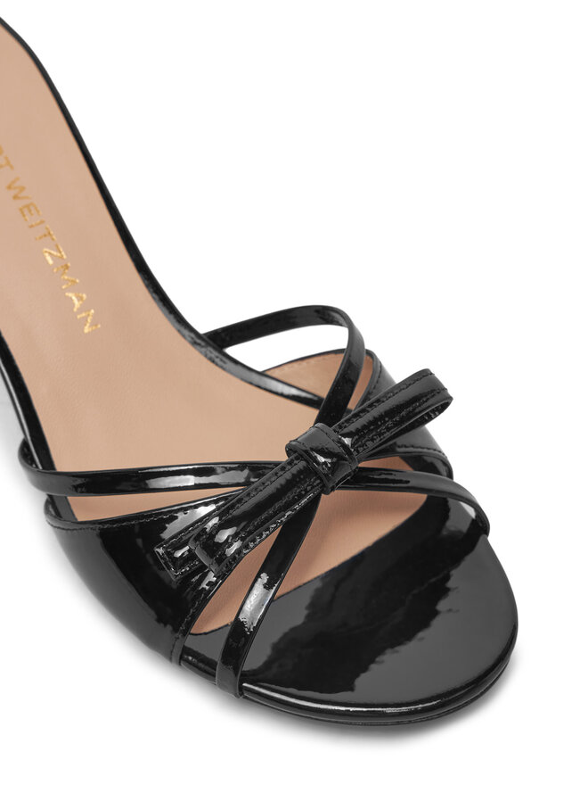 Stuart Weitzman Natikače Stuart Weitzman Felicyty Solide SK118 Crna