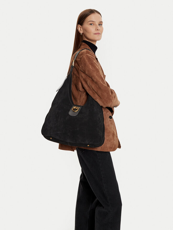 Rankinė PINKO Miranda Shopper Mini AI 24-25 PLTT 104515 A29O Vyšninė |  eavalyne.lt