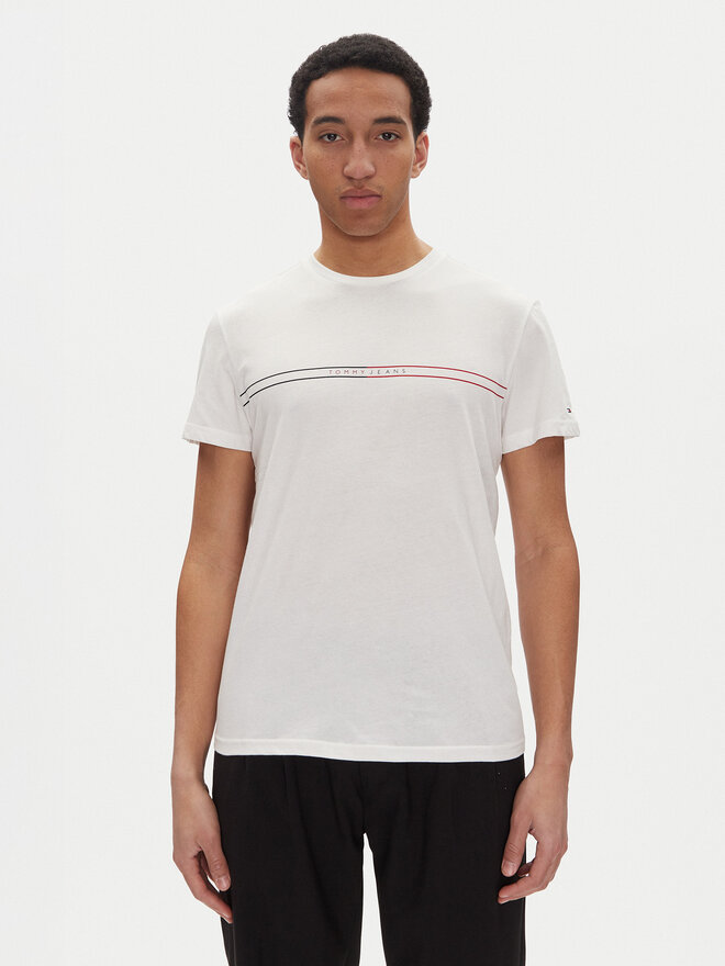 Tommy Jeans Tommy Jeans Set 2 majice Entry Graphic DM0DM21902 Šarena Slim Fit
