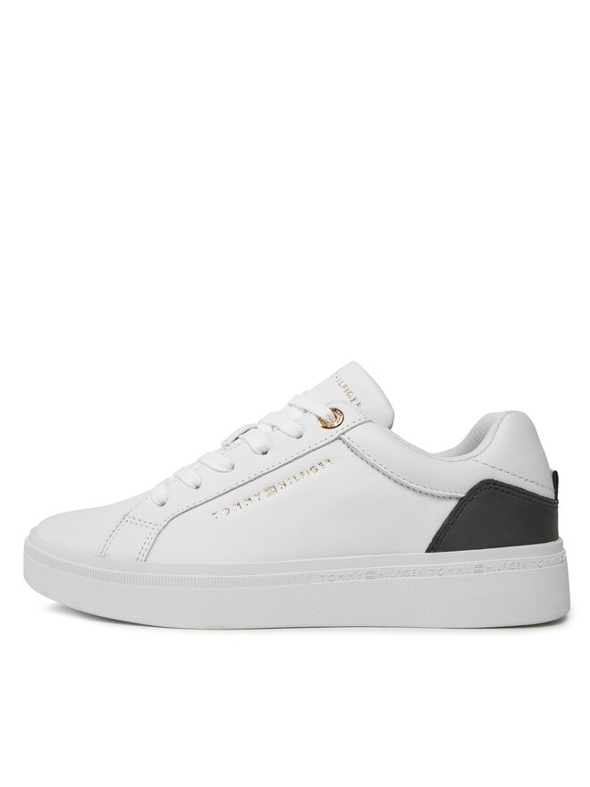 Tommy Hilfiger Сникърси Tommy Hilfiger Elevated Essential Court Sneaker FW0FW07635 Бял