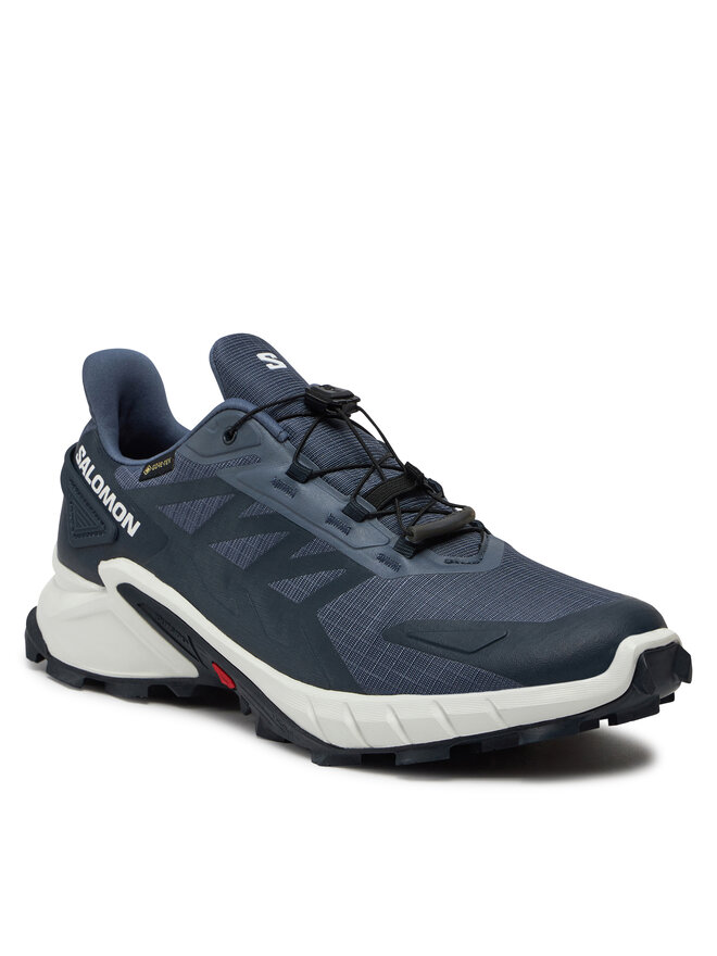 Salomon Pantofi pentru alergare Salomon Supercross 4 Gore-Tex L47462300 Bleumarin