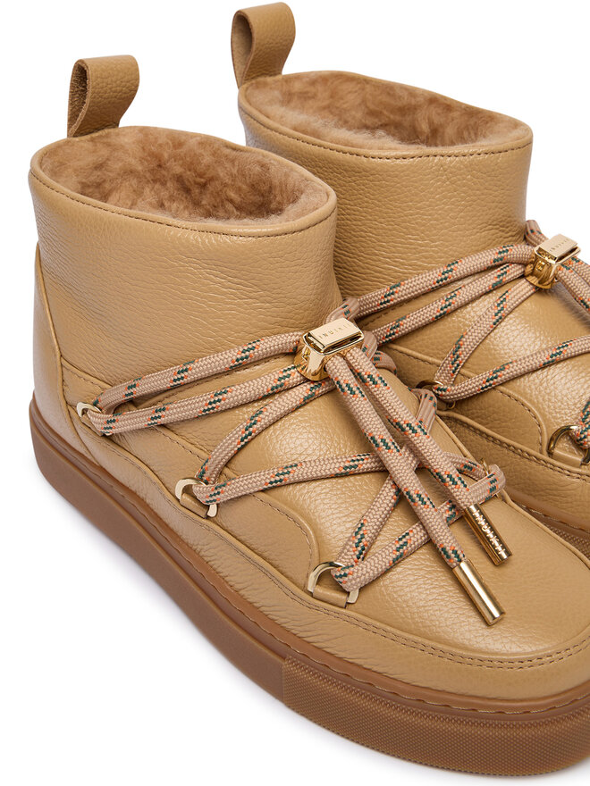 Inuikii Schneeschuhe Inuikii Full Leather Gloss 1001.001.0371 Beige