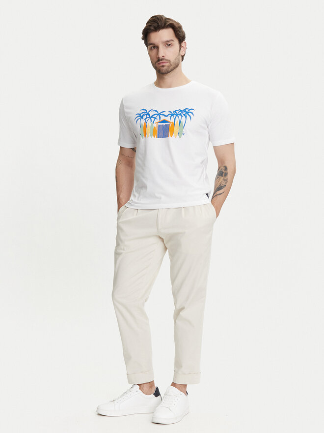 YSABEL MORA YSABEL MORA Camiseta 90514 Blanco Regular Fit