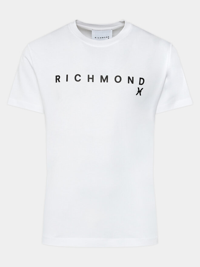 Richmond X Richmond X Camiseta Aaron UMP24004TS Blanco Regular Fit