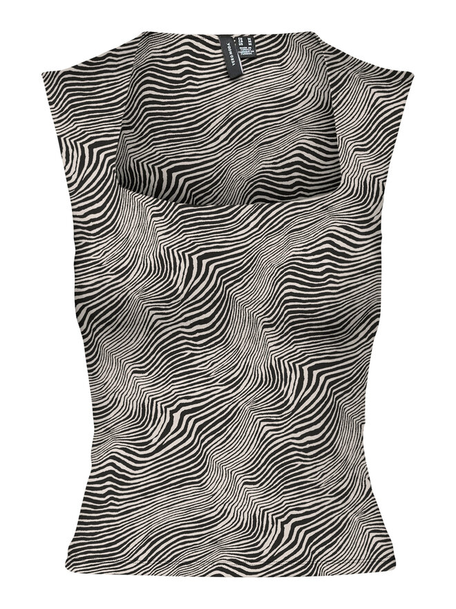 Vero Moda Vero Moda Felső Million 10312751 Bézs Slim Fit