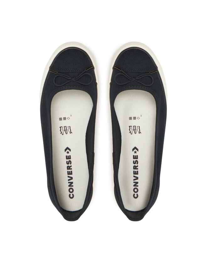 Converse Baleriny Converse Chuck Taylor All Star Dainty Ballerina A16210C Czarny