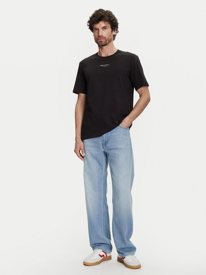 Marc O'Polo Marc O'Polo T-Shirt B21 2012 51382 Μαύρο Regular Fit